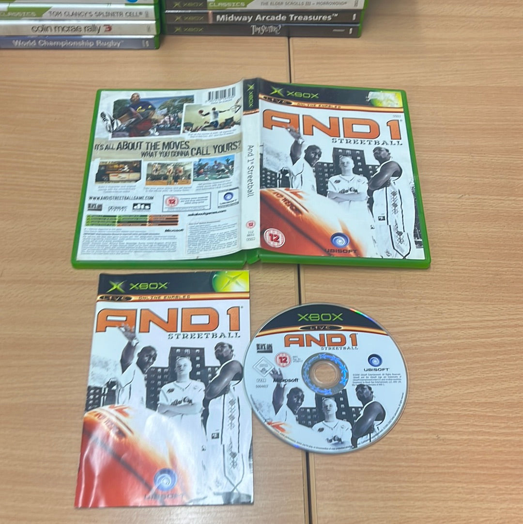 AND 1 Streetball original Xbox game AND 1 Streetball original Xbox game